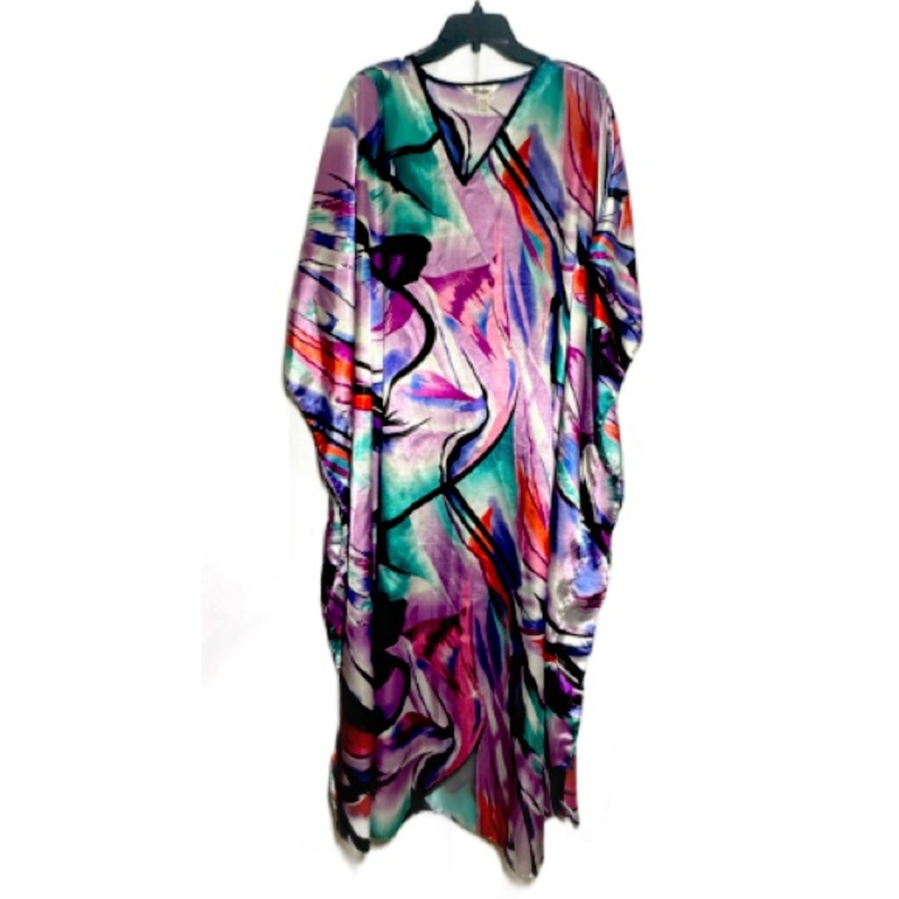 Kimono style lounge dress
